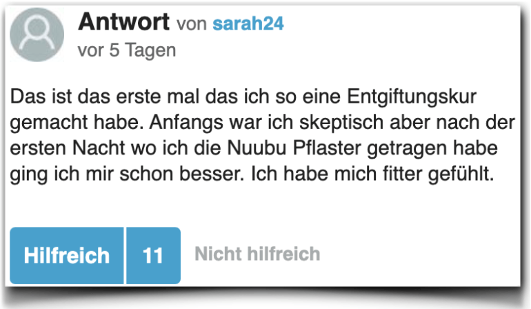 Getestet Nuubu Detox Im Selbsttest Kundenerfahrungen 2021